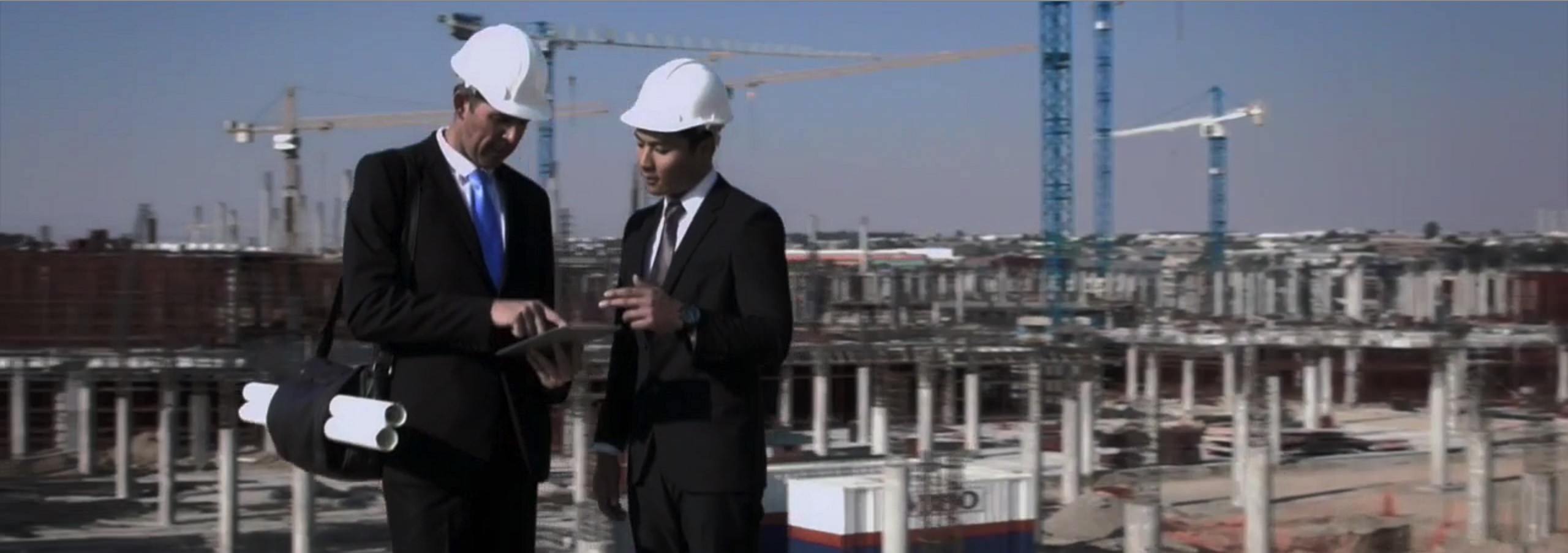 Site Foremen on a Construction Site